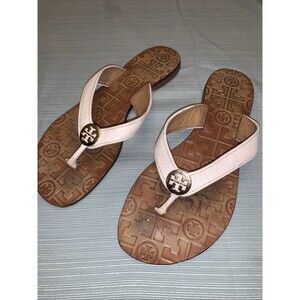 Tory Burch White Thora Sandals Sz 7